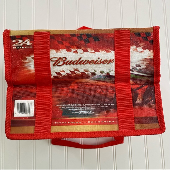 Nascar Dale Earnhardt JR. Track Cooler Insulated Lunch Bag Budweiser - Picture 10 of 11